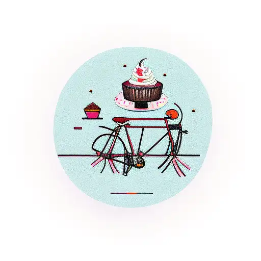 Cycling Cake Coffee