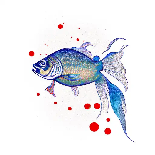 Fish On A Motorcycle