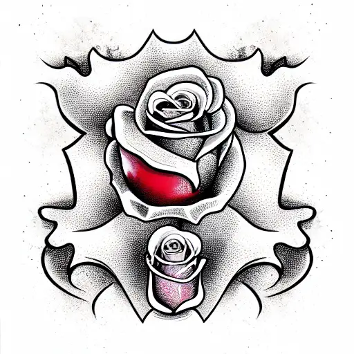 Skull And Roses