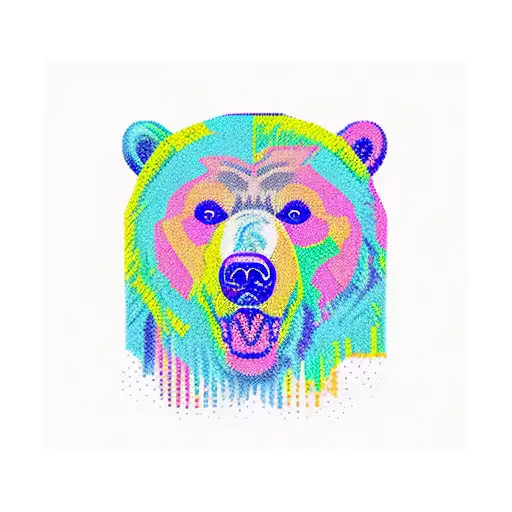 Grizzly Bear Rocky Moutains