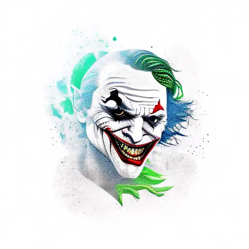 Joker Falling From The Moon