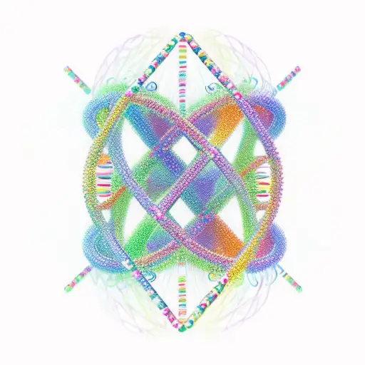 A Dna Double Helix Made Of Music Notes And Dollar Signs