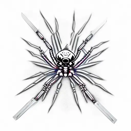 Razor Blade Spider