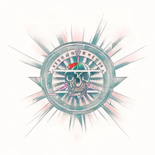 A Tattoo Design Representing The Concept Of Freedom