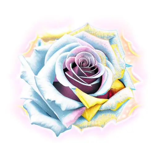 Rose With Ember Pedals