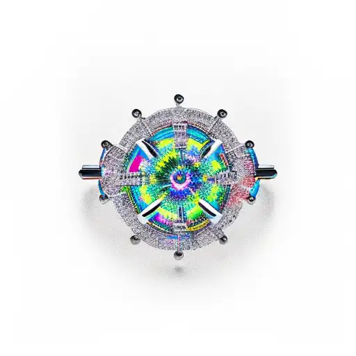 Colourful Infinift Ring For Man