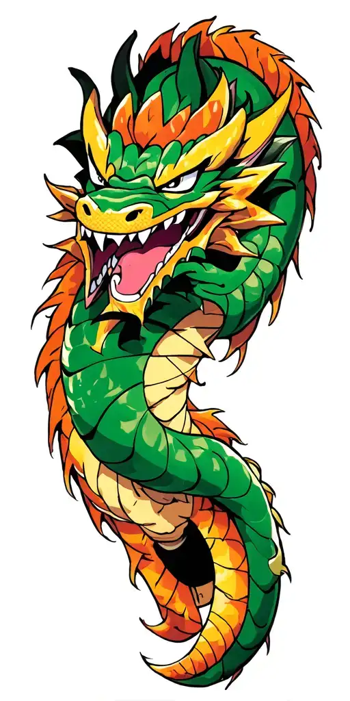 Sleeve Right Arm Shenlong Dragon Ball