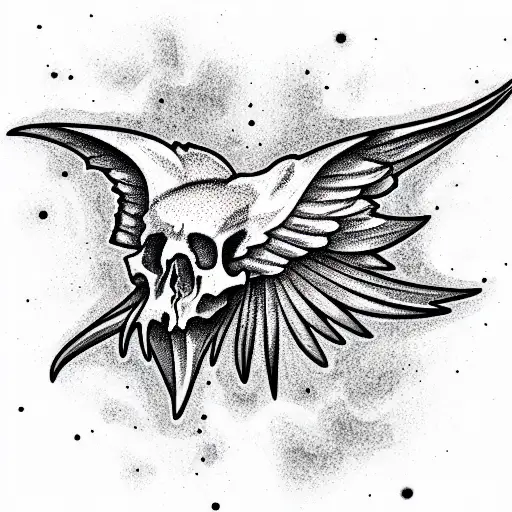 Raven Skull Space