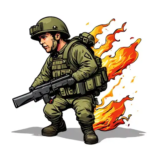 Cartoon Soldier