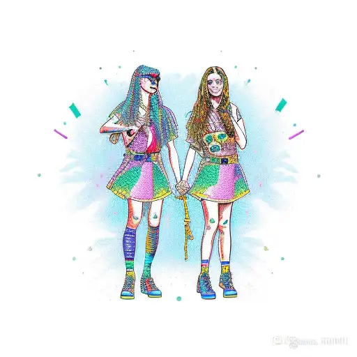 Lgbt Warrior Women In A New-school Style