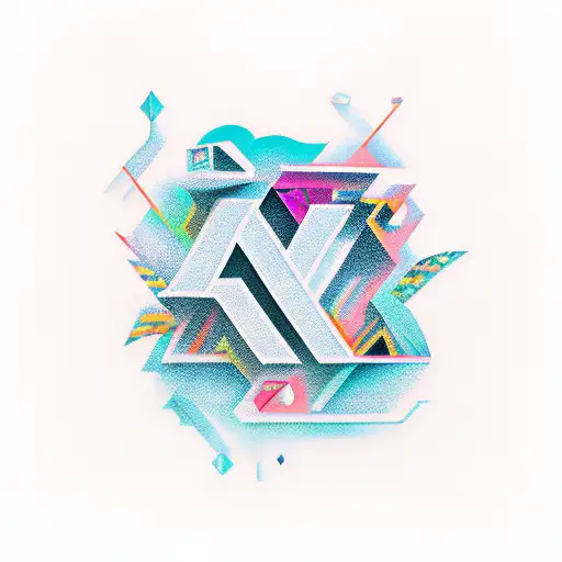 Negative Space Letters