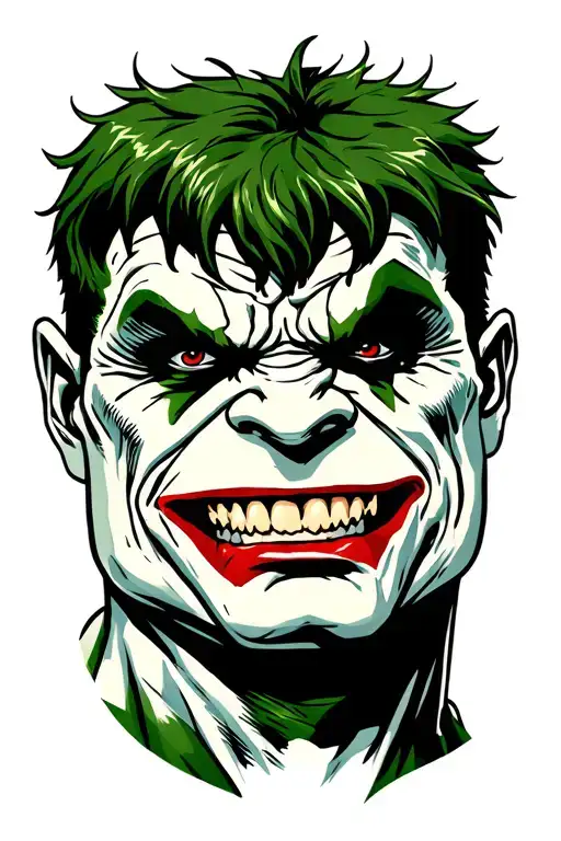 Hulk Joker Face