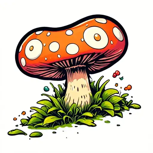 Edc Mario Mushroom Trippy Mushrooms