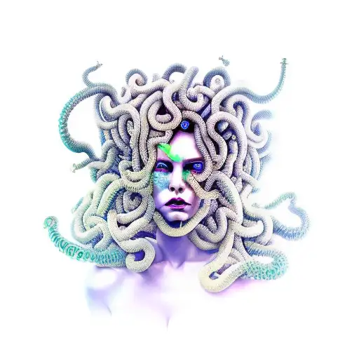 Cyberpunk Medusa