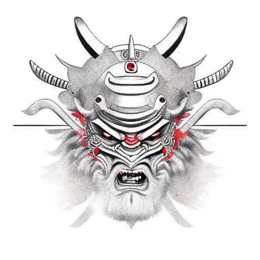 Oni Mask Samurai