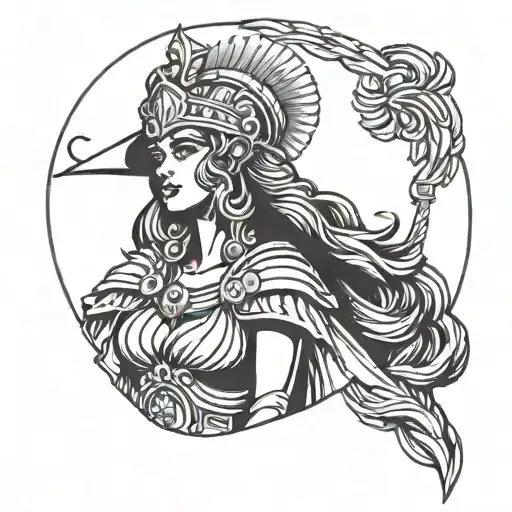 Leo Goddess Athena