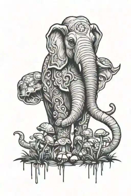 Elephant Snd Mushrooms