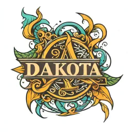 Symbol With Name Dakota