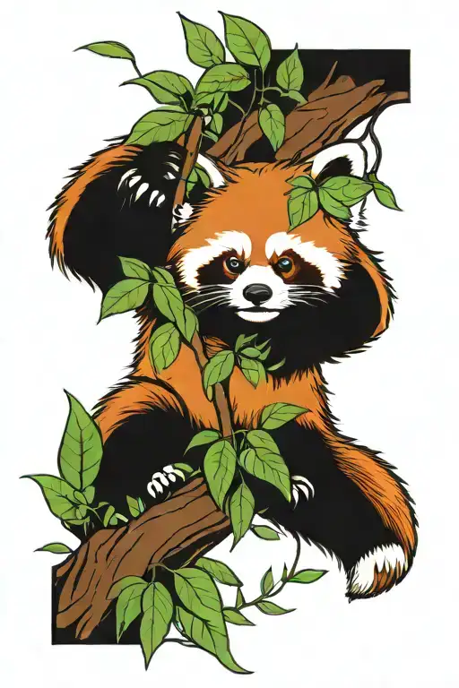 Red Panda Climbing Plant