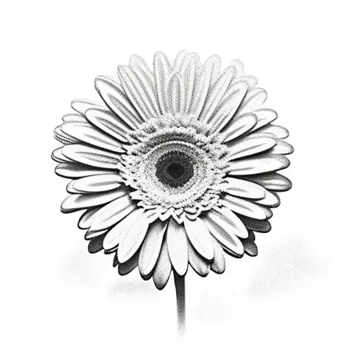 Gerbera Daisy And Roses