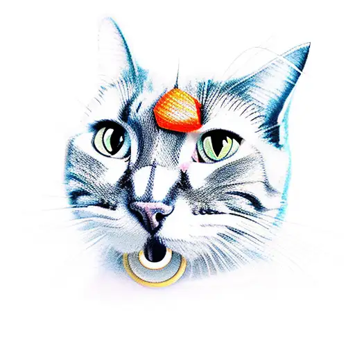 Cat Want To Eat Fish