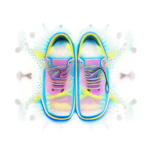 Psychedelic Feet One Step At A Time