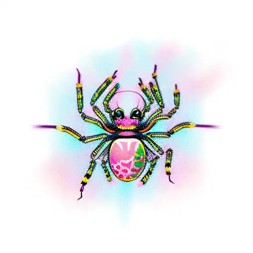 Y2k Pink Spider