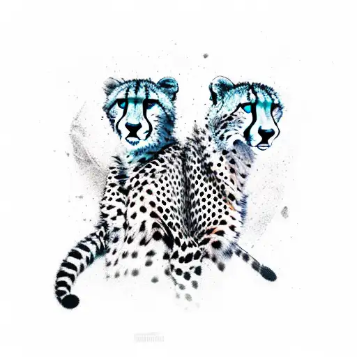 Two Cheetahs Pisces
