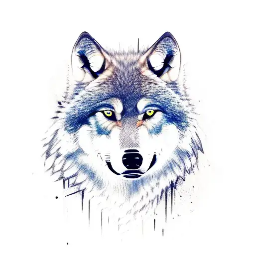 A Wolf Driving A Racing Car