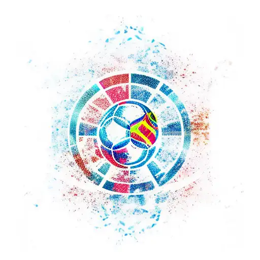 Messi Logo With A Different Aggressive Touch