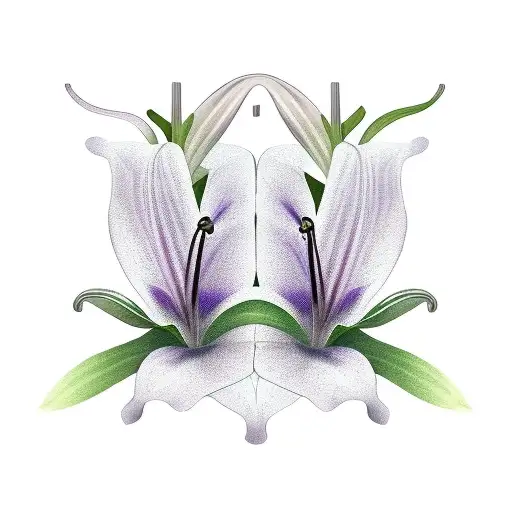 Lily With Morning Glory Sternum