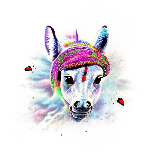 Ladybug Horse Desert Mother Cancer