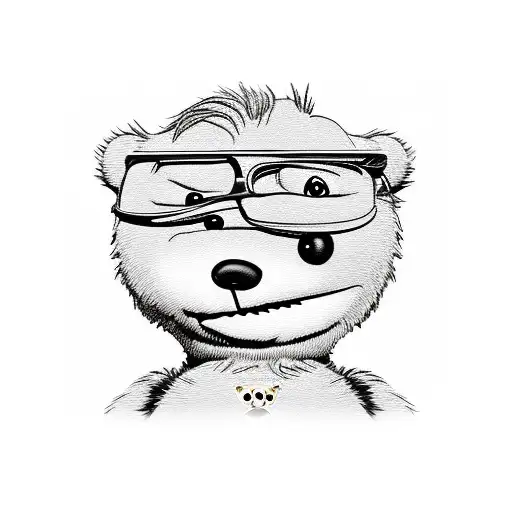 Flat Eric With Yogi Bear And Dennis The Menace As Brothers