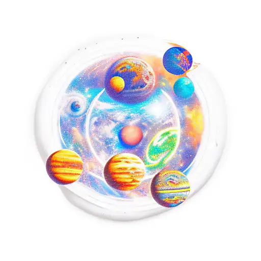 Space With Hieroglyphics