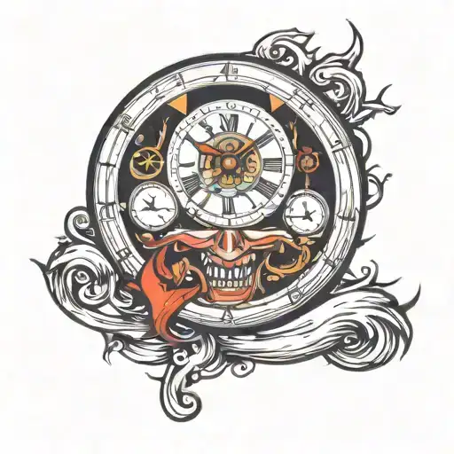 Evil Clock That Goes Backwards Instead Of Forward