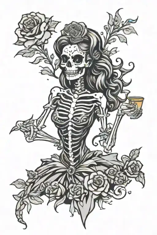 Skeleton Prom Queen