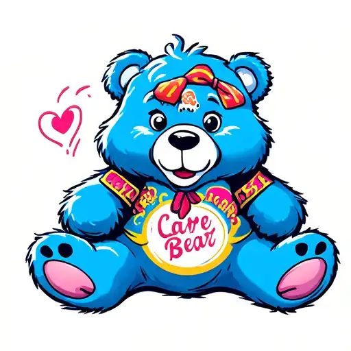 Sarcasm Care Bear