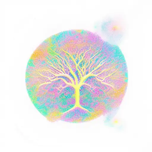 Tree Of Life In Cosmos