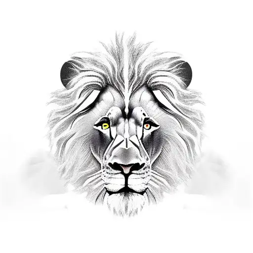 Lion Jesus Christianity Struggle Bicep Shoulder Tatoo