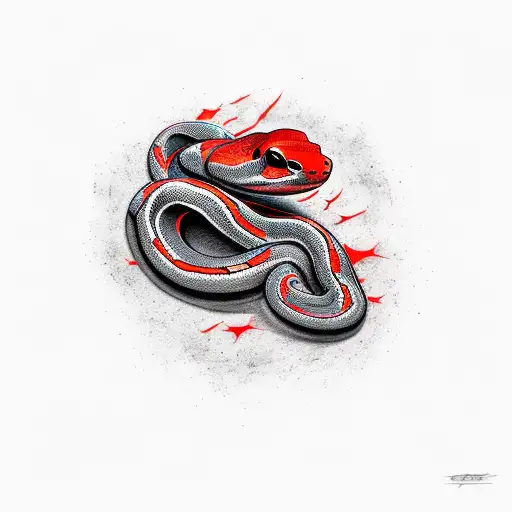 Ball Python Black And Red