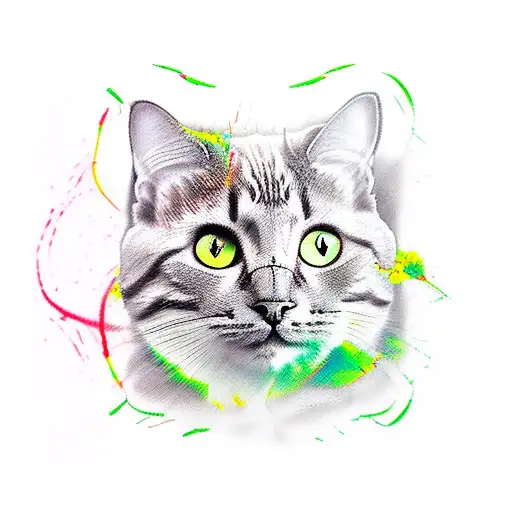 Cat Scratches With Blood