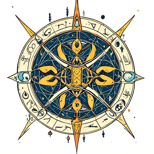 Zodiac Sign Cancer Sacred Geometry