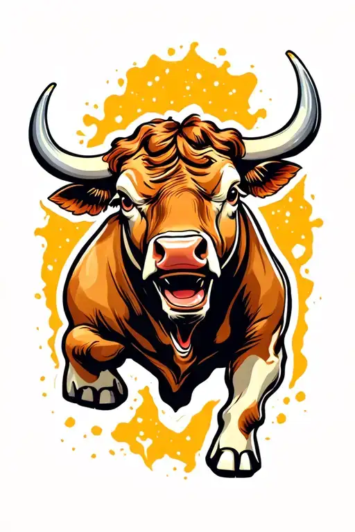 Playful Bull