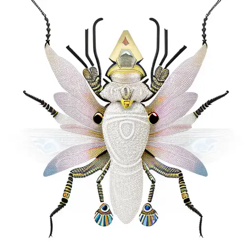 Egyptian Themed Insect