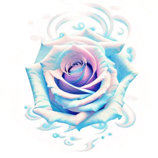 Rose With Fire And Lightning