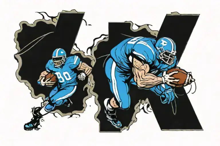 Blue Cross Football Team