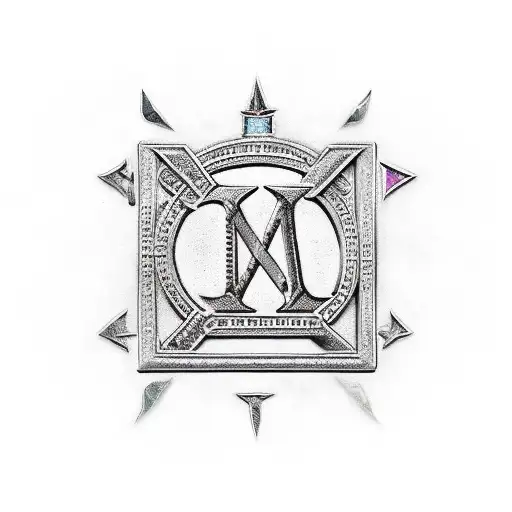 Roman Numerals With Embellishments