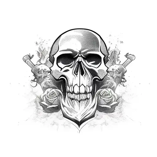 Skullcrusher Gravedigger Heart Love Gothic Romance