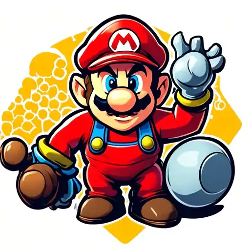 Evil Super Mario And Enemies