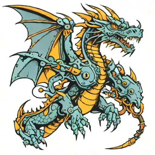 Cyber Punk Dragon
